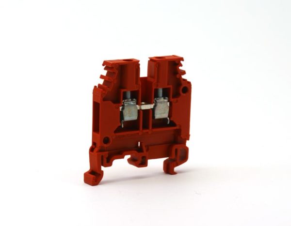 TE ENTRELEC RED TERMINAL BLOCK 010503215 1SNA105032R1500M4/6 6MM COMPRESSION CLAMP