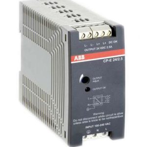 POWER SUPPLY 24VDC@5A, DIN MNT CP-E