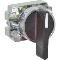 Ext.Selec. Opr.,22 mm,3 PosNon Ill., Spr Rtn(LR), Black