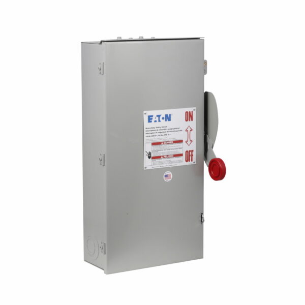 EATON DH323FRK SAFETY SWITCH, FUSED, HEAVY DUTY, NEMA 3R, 240V,100 AMPS