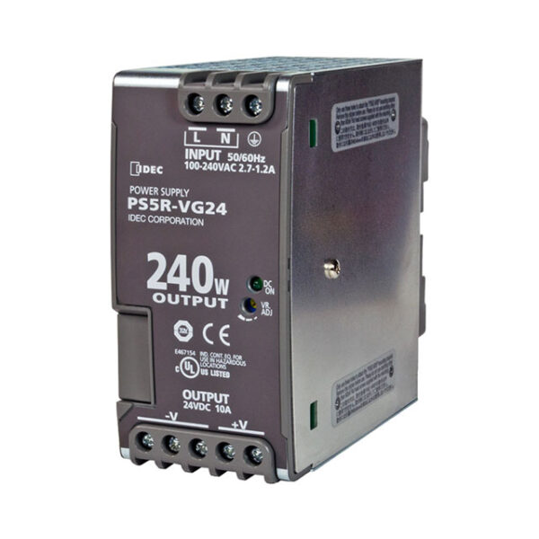 IDEC POWER SUPPLY, PS5R-VG24 24VDC 240W DIN