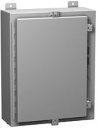 N4 Disconnect Encl w/panel - 24 x 25.38 x 8 - Steel/Gray