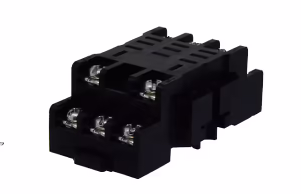 IDEC, SH3B-05, RH SOCKET FOR RB3B, DIN MOUNT, 3 POLES