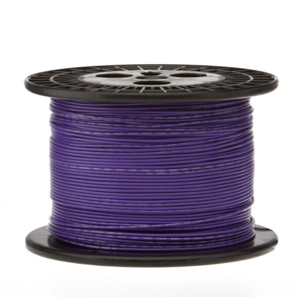GENERAL CABLE, WIRE, 22AWG, 300V, PURPLE, 1000FT