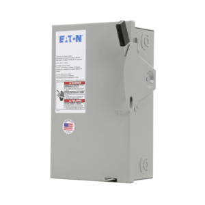 SAFETY SWITCH, NON FUSED, GENERAL DUTY, NEMA 1, 240V, 2-POLES, 30 AMPS