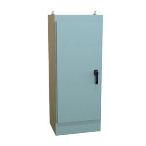 HAMMOND, 1418TW18, N12 FREE STANDING ENCLOSURE - 60" X 24" X 18" - STEEL/GRAY